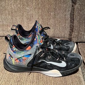 Nike Zoom Hyperrev Black Basketball Shoes 776245-900 Men's Size 14